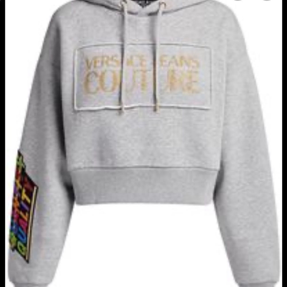 Versace cropped sweatshirt